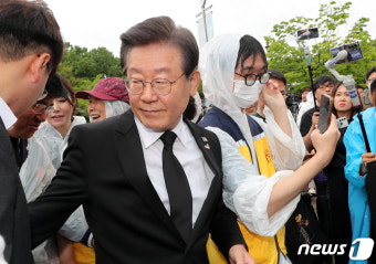 광주 찾은 이재명 대표