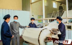 北 농촌살림집 건설 건재품, 자기 지방 원료로 생산