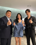 티파니, 마동석·이준혁 사이 요정이네…범죄도시3 엄지척 [N샷]