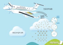 고작 3㎜ 비로 산불 끈다고?…계륵 된 인공강우 실험