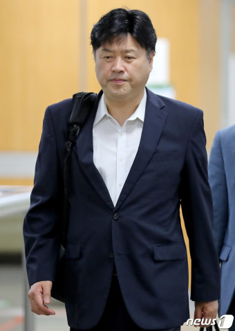 불법 대선자금 수수 혐의, 김용 전 부원장 공판 출석