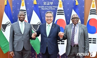 박진, 레소토 외교장관 만나 