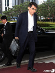 대법원 도착한 노태악 선관위원장