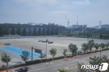 청주 흥덕야구장 공한지 임시주차장 시민에 개방