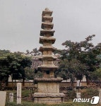 노동신문, 문화유산 안국사 9층 탑 소개