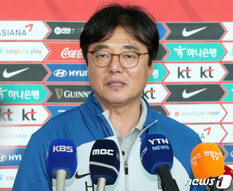 중국 완파한 황선홍 감독 