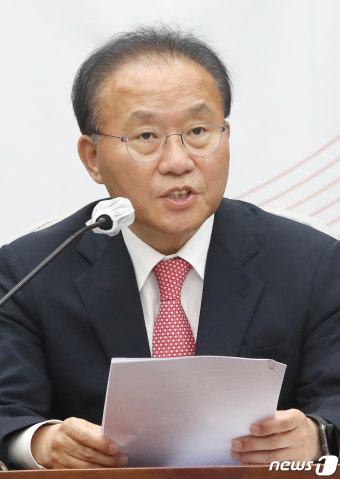 모두발언하는 윤재옥 원내대표