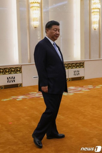 블링컨 국무 도착 기다리는 시진핑 중국 주석
