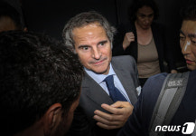 [뉴스1 PICK] IAEA 사무총장, 집에 가라 항의 속 험난한 입국길