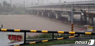마산천 범람 위험 전주시 조촌동 신유강마을 주민 긴급대피