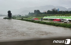 원주 신림 이틀 간 236.5㎜ 비…평창 195㎜·춘천 남이섬 187.5㎜