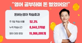 스피킹맥스, 돈버는영어 서비스에 캐시 기반 학습 유도 알고리즘 탑재