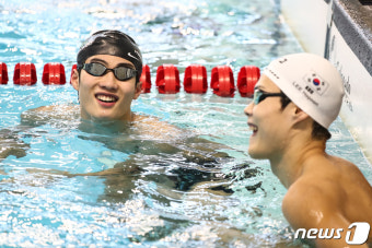 한다경, 자유형 1500m 예선 탈락…자유형 200m 황선우·이호준만 예선 통과