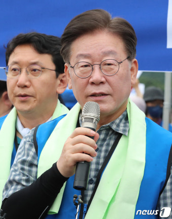 수해현장 찾은 이재명 민주당 대표
