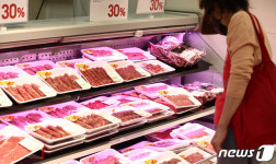 집중호우게 고깃값도 비상