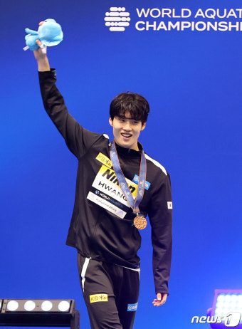 황선우, 세계선수권 동메달