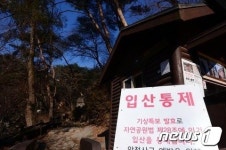 산사태 징후 땅울림…속리산 법주사~세심정 탐방로 전면통제