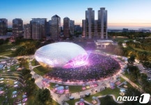 인천 송도달빛축제공원에 돔 아이돌공연장…K-POP시티 조성