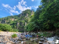 더위 탈출 괴산으로 오세요…수해 응급복구 완료