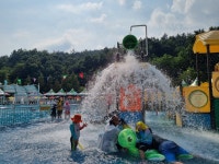 부여 굿뜨래웰빙마을 물놀이장 개장 후 3400여명 방문