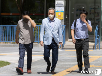 영장심사 출석하는 박차훈 새마을금고중앙회장…금품수수 혐의