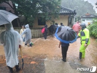 동해안 최북단 고성 주민대피령…5개읍면 130여명 인근 학교 등 대피