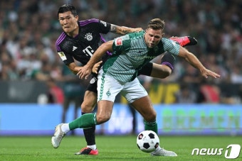 '김민재 분데스리가 데뷔' 뮌헨, 개막전서 브레멘 4-0 완파