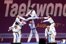 [화보] 이것이 태권도다…제16회 세계태권도문화엑스포 개막