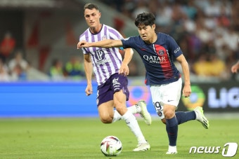 '이강인 50분' PSG, 돌아온 음바페 득점에도 툴루즈와 1-1
