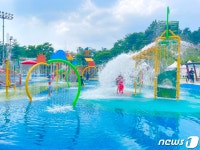 고창나들목공원 어린이물놀이장 올 여름 5천여명 찾아
