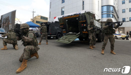 50사단 초동조치부대, 테러범을 제압하라!