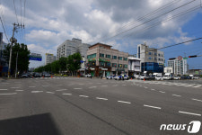 차량 통제된 포항