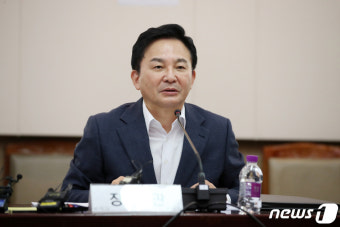 원희룡 장관 'GS건설 영업정지 10개월 처분'