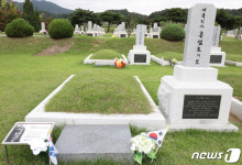 홍범도 장군 묘역