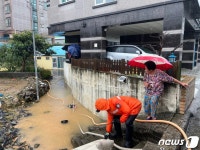 경남 통영·거제 호우경보 발효…거제 일운면에 193