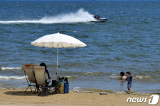 가을 바다와 함께