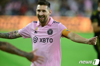'메시 2도움' 인터 마이애미, LA FC마저 3-1 제압…합류 후 11G 무패