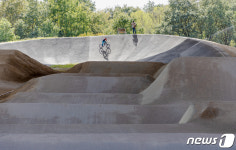 2024 파리올림픽 BMX 레이싱 경기장 공개