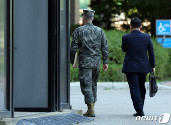 공수처 향하는 박정훈 대령