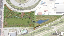 용인시, ‘명품 산책길’ 유방도시숲 연말까지 조성