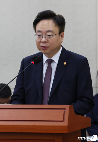 발언하는 조규홍 보건복지부 장관