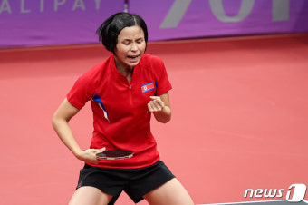 북한 女 탁구, 3년 만의 국제대회 복귀전서 대만에 3-2 신승(종합2보)