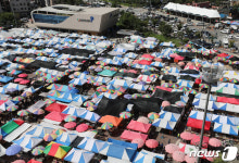 제수 준비하는 시민들로 북적이는 모란민속5일장