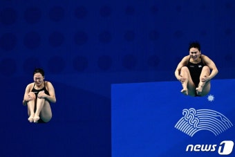 다이빙 김수지·박하름, 여자 싱크로 3m 동메달[항저우AG]