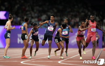 2025 라인-루르 U대회, 한국 육상 남자 400m 계주팀이 화려한 우승!