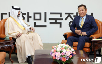 이상민 장관, 사우디 통신정보기술장관 면담