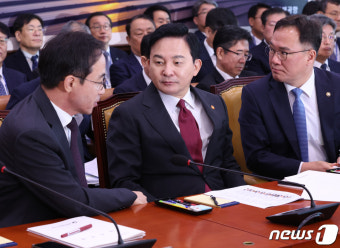 [국감]원희룡 장관 '국감 대화'