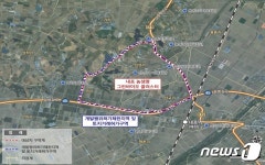 충남도, 3년간 예산 삽교읍 167만㎡ 토지거래허가구역 지정
