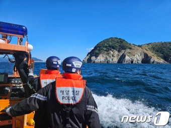 통영 갈도 인근 바다 실종자 수색 계속…야간수색 예정