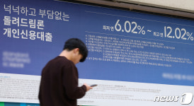 금리 증가에도 가계대출 3.4조 증가